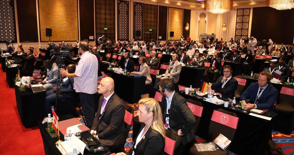 اجتماع  لجنة عمليات أمن وسلامة بطولة كاس العالم فيفا قطر 2022