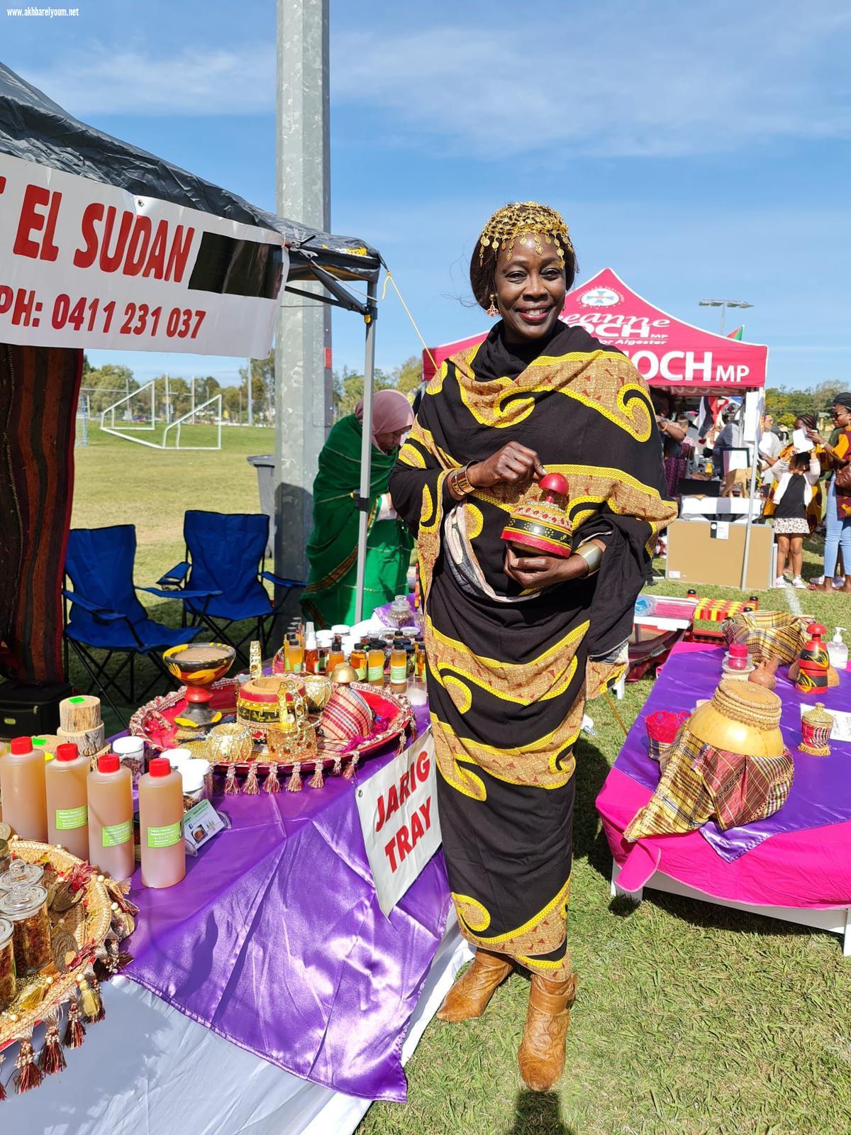 مشاركة سودانية مميزة في احتفال اليوم الافريقي باستراليا